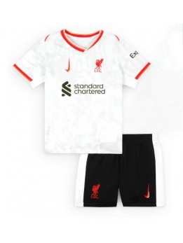 Liverpool Ausweichtrikot für Kinder 2024-25 Kurzarm (+ Kurze Hosen)